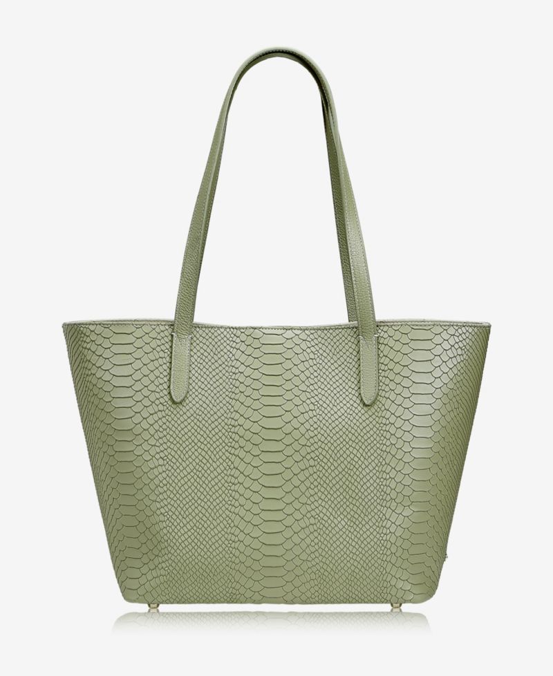 Teddie Extra-Large Leather Tote Bag