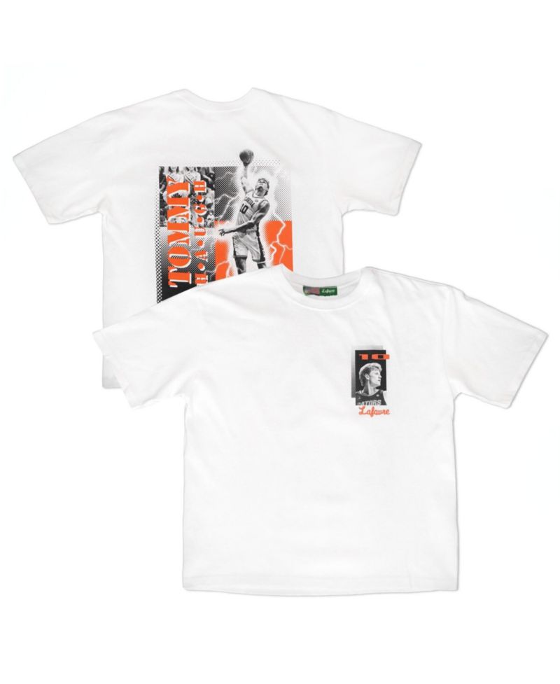 Men's and Women's Thomas Haugh White Florida Gators Player T-Shirt