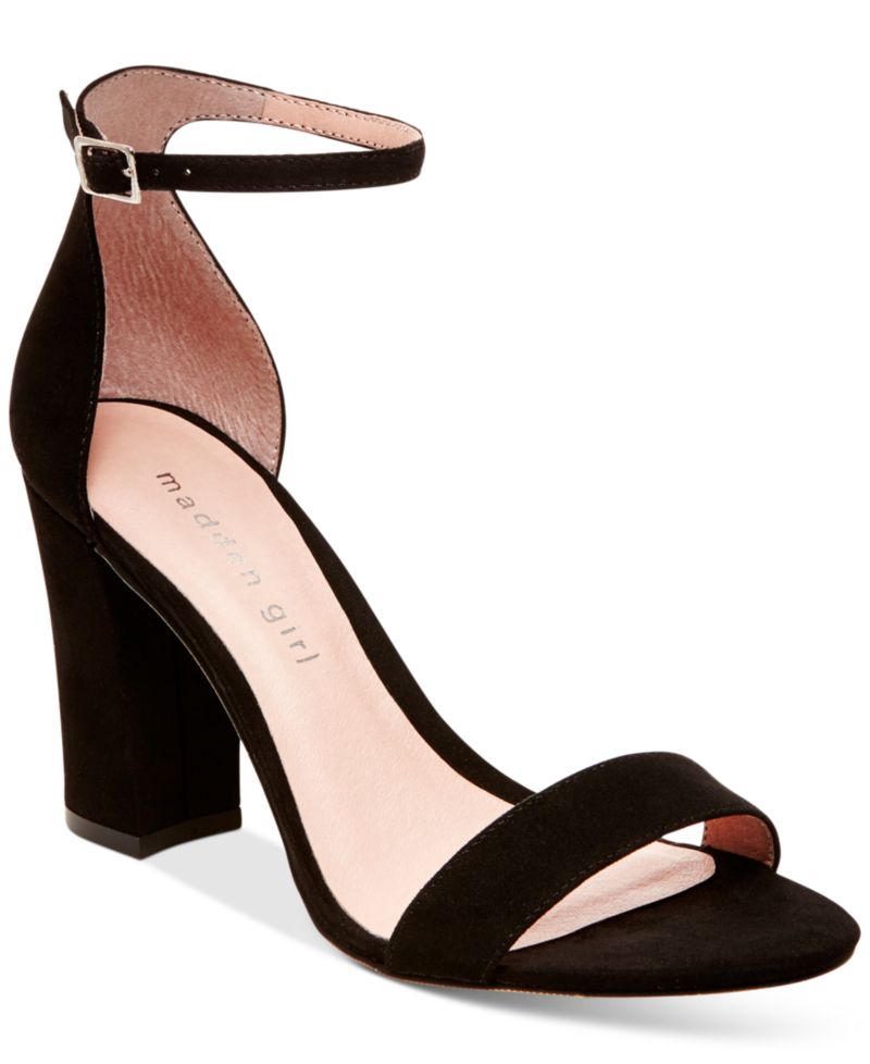 Bella Two-Piece Block Heel Sandals