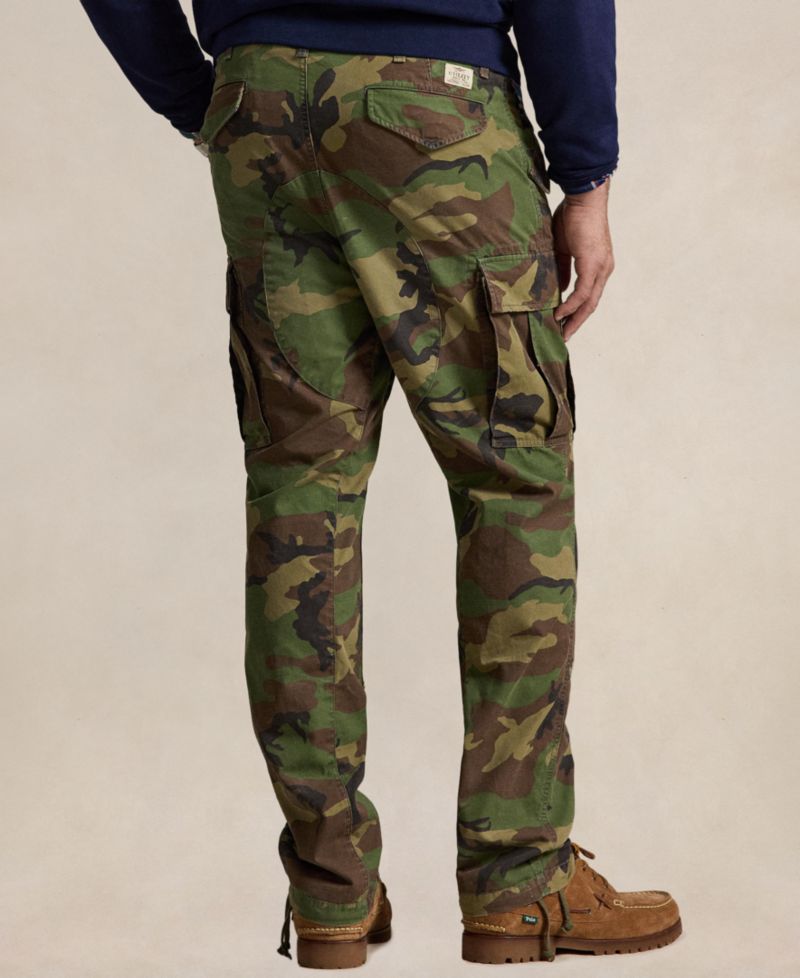 Men's Big & Tall Camo Cargo Pants