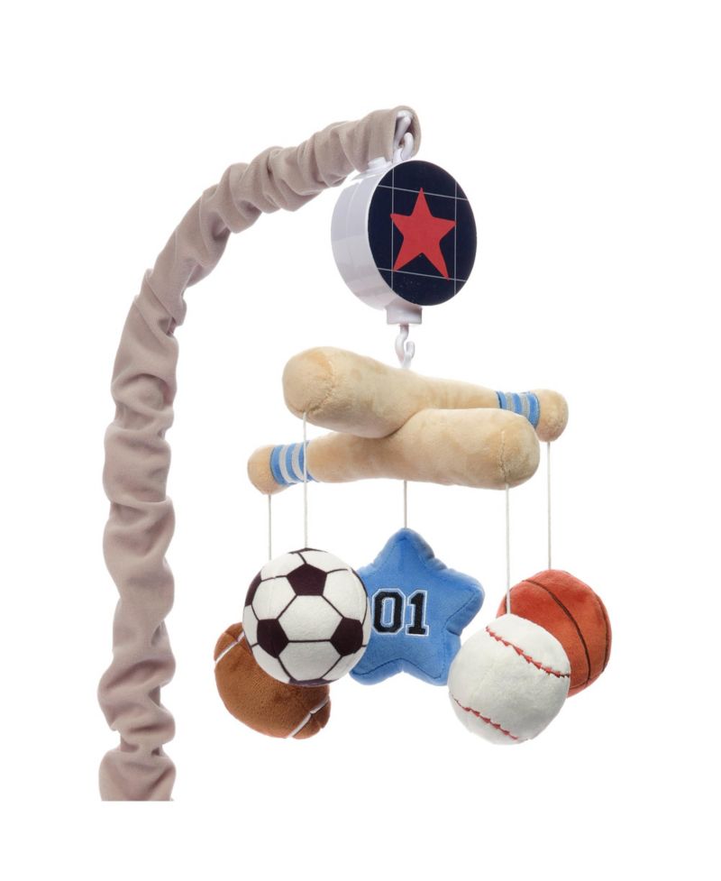 Musical Sports Theme Crib Mobile