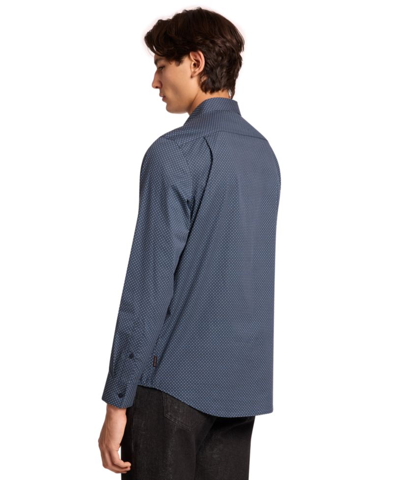 Men's Stretch Diamond Geo Shirt