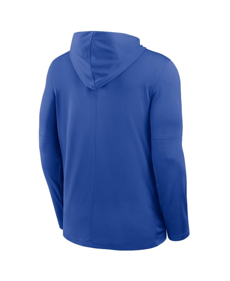 Men's Royal Pitt Panthers 2026 Sideline Dri-FIT Lightweight Hooded Top