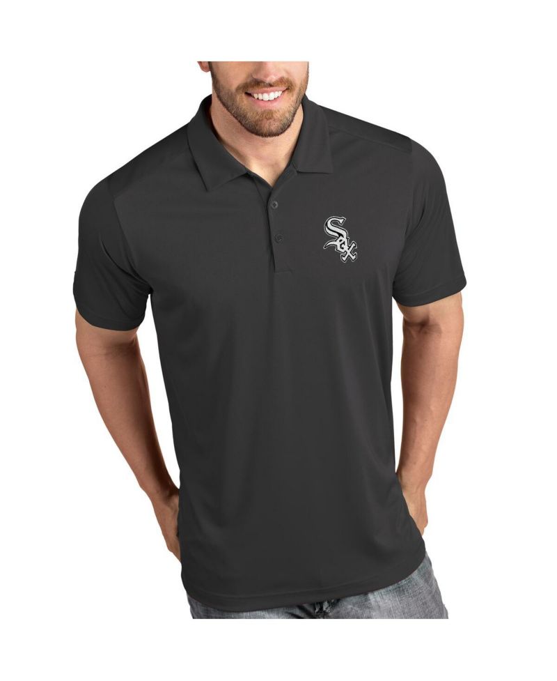 Men's Gray Chicago White Sox Tribute Polo