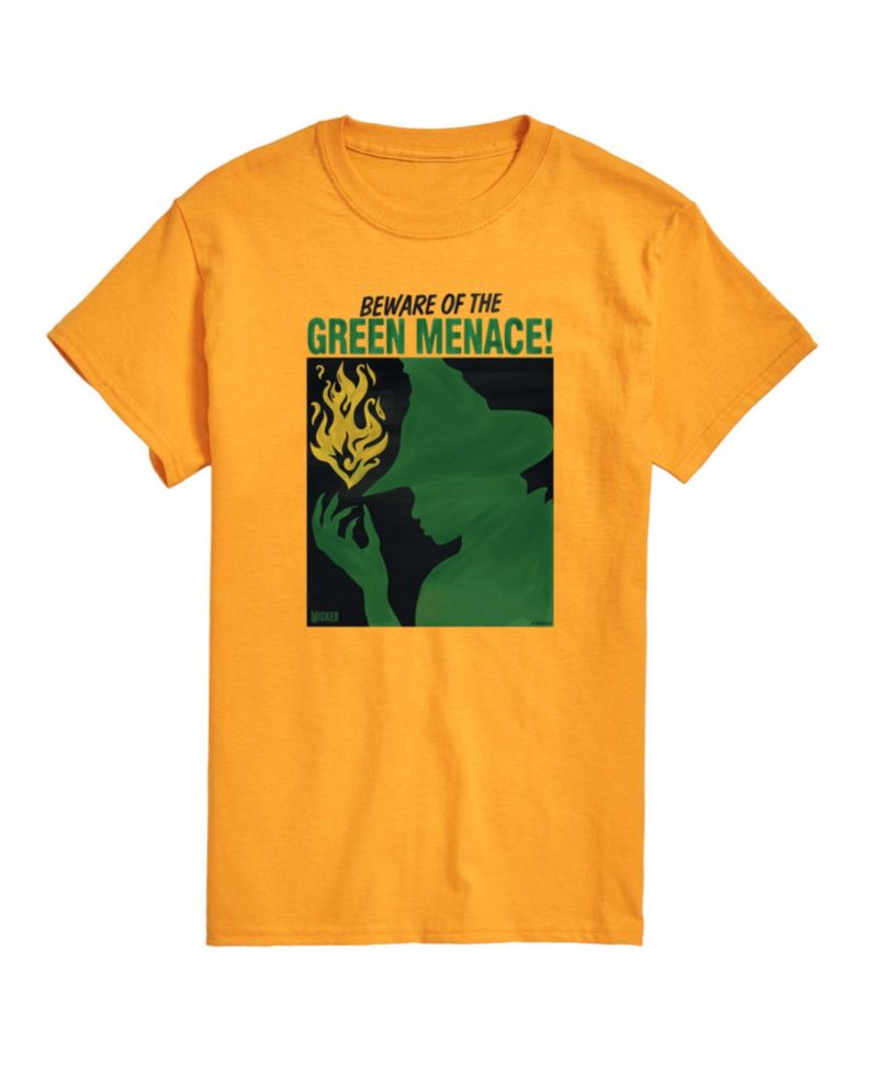 Men's Wicked Part 2 Elphaba Poster Graphic Printed Short-Sleeve T-Shirt
