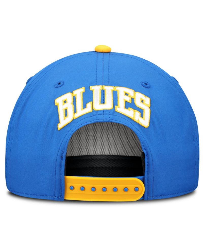 Men's Blue St. Louis Blues On Stage Podium A-Frame Adjustable Hat
