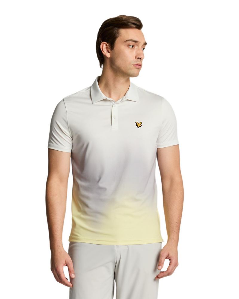 Men's Gradient Polo Shirt