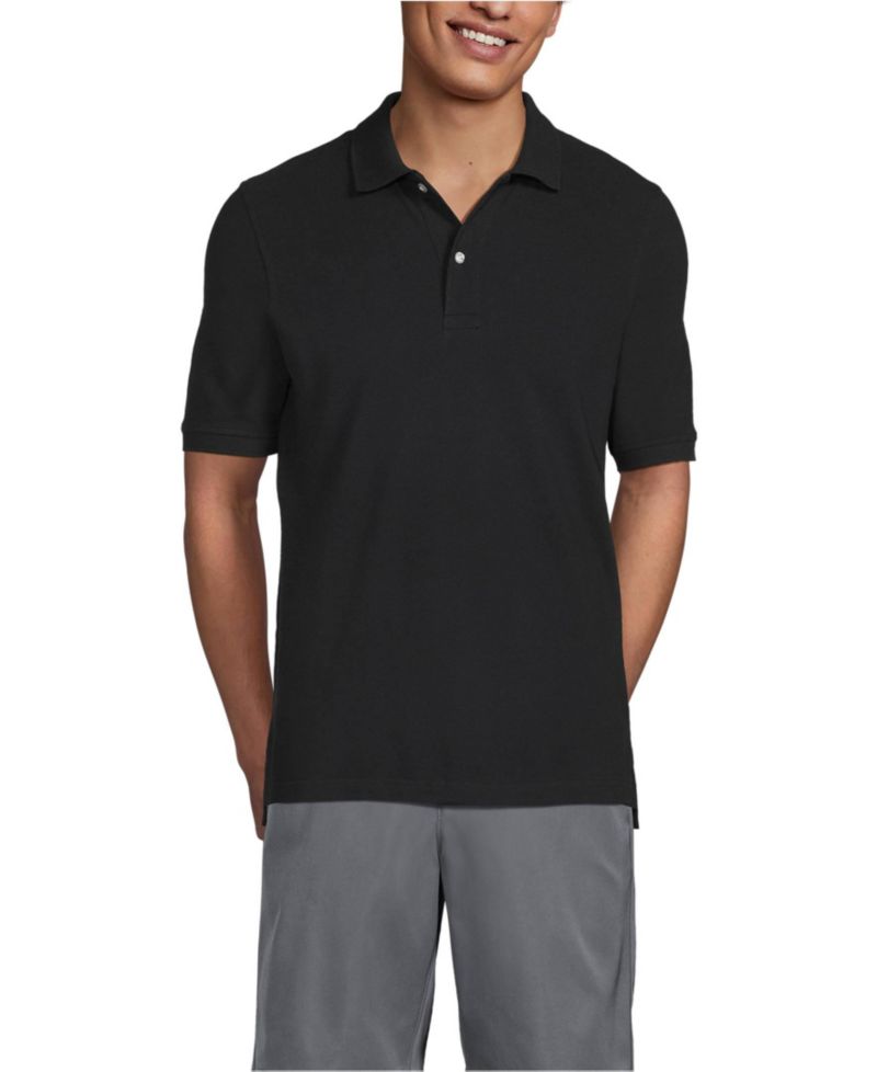 Men's Short Sleeve Mesh Polo Shirt