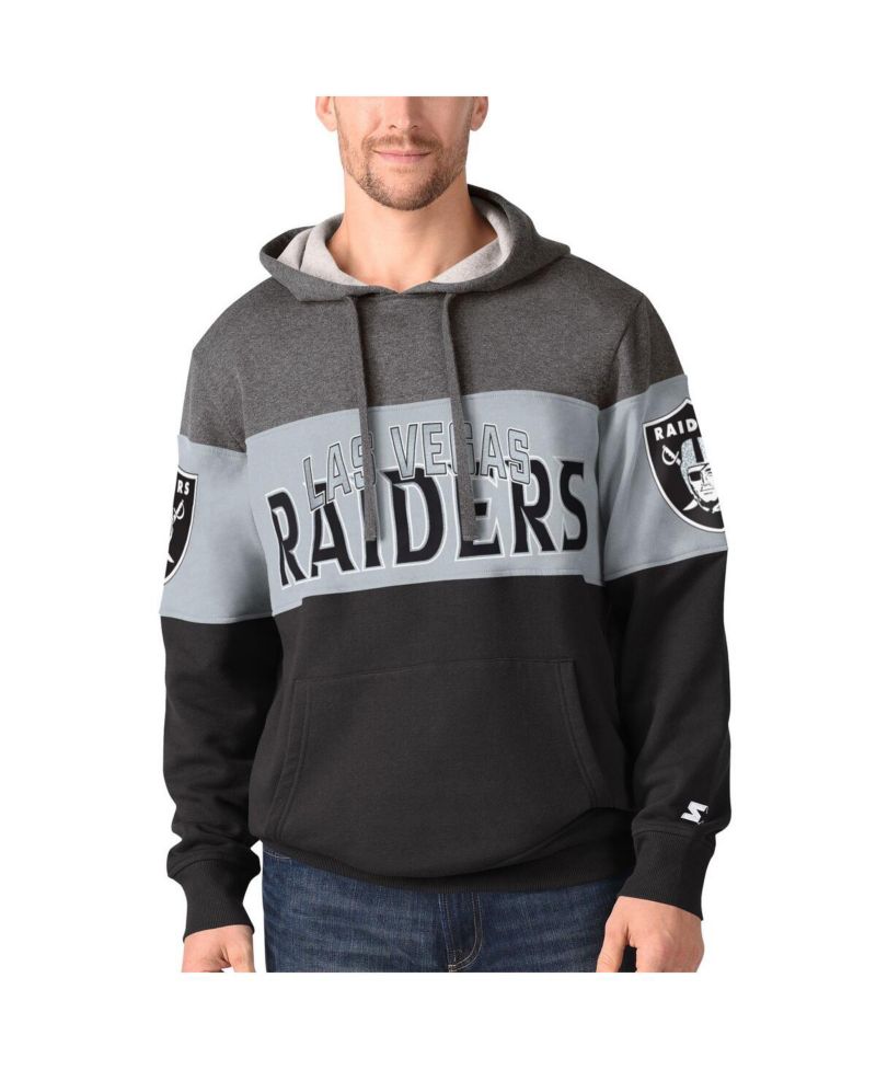 Men's Black Las Vegas Raiders Extreme Pullover Hoodie
