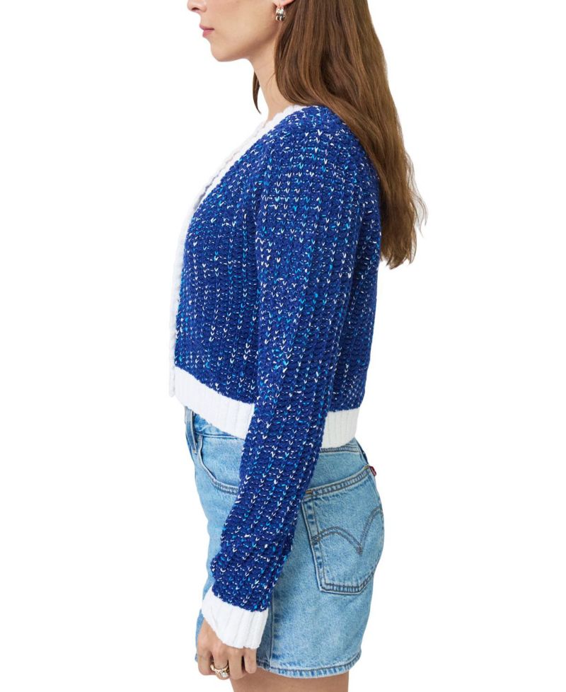 Women's Allie Cropped Chunky Cardigan