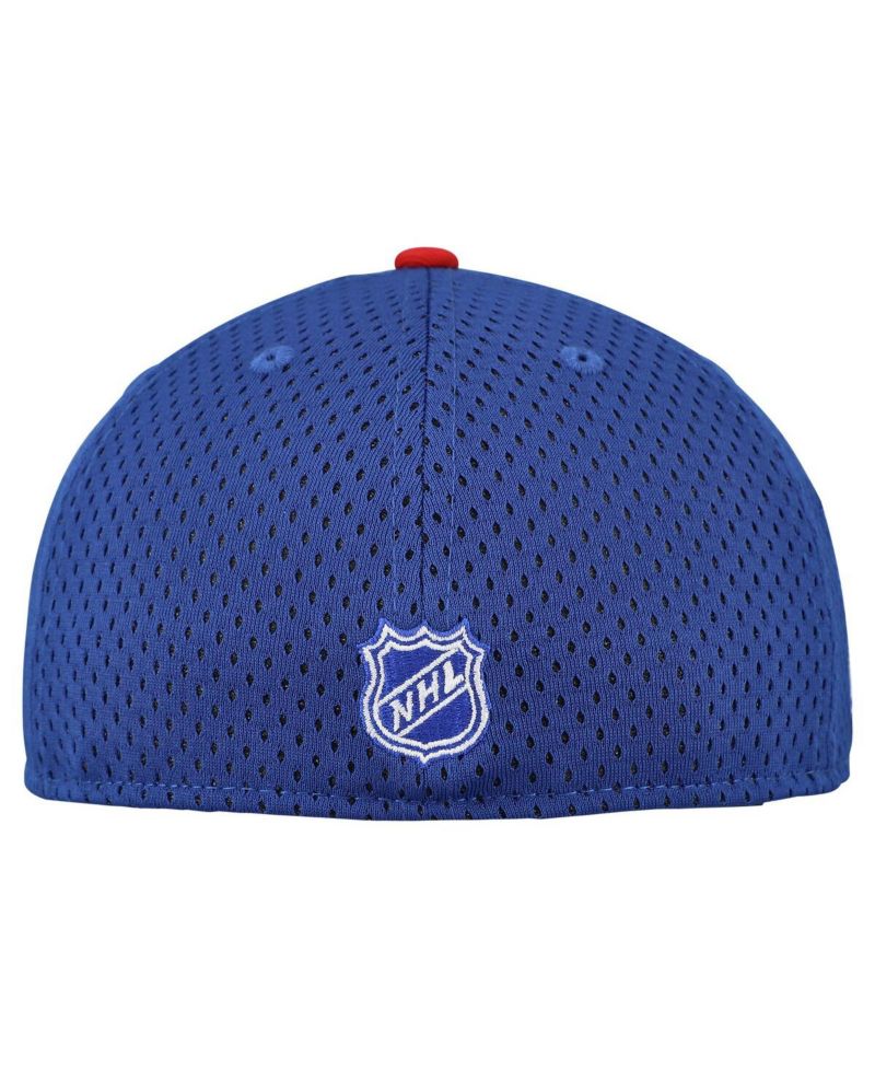 Men's Blue/Red New York Rangers Mesh Crown Two-Tone 59FIFTY Fitted Hat