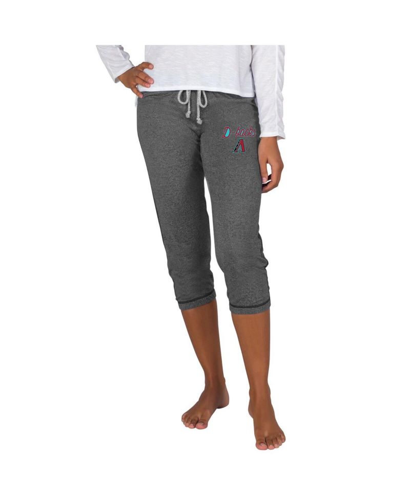 Women's Charcoal Arizona Diamondbacks Quest Knit Capri Pants