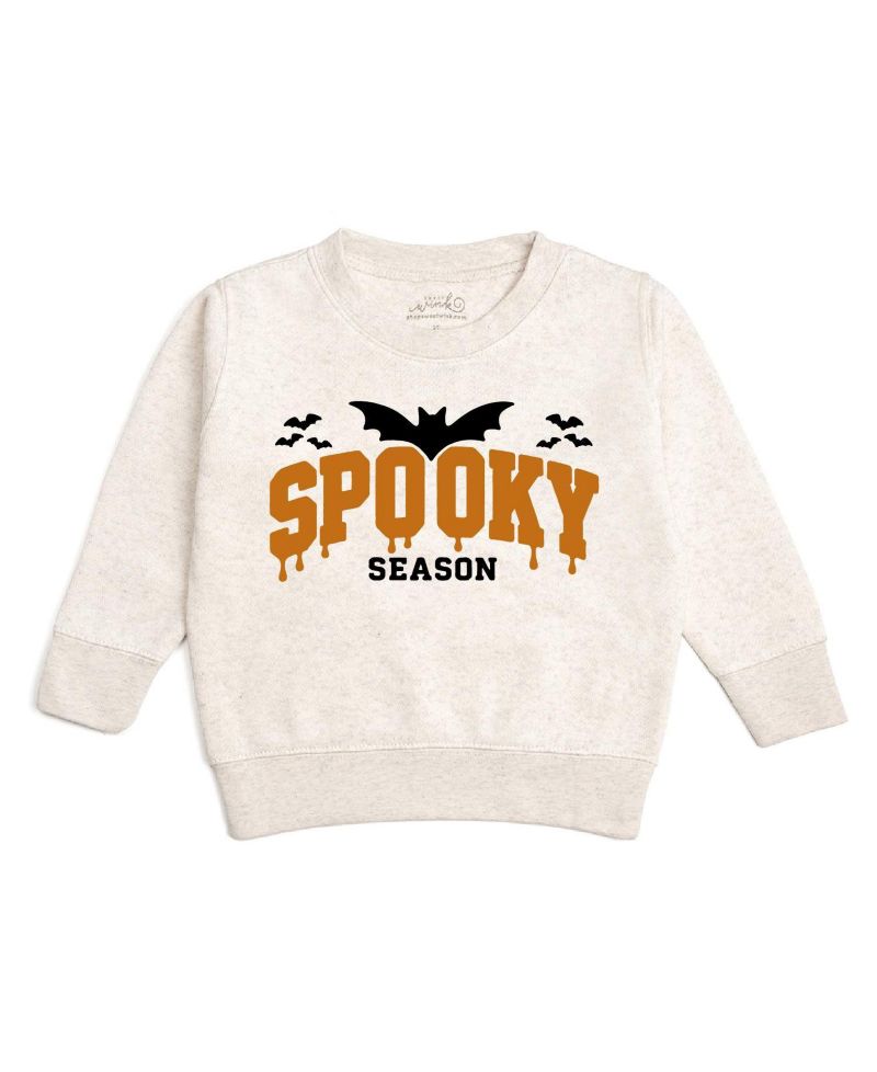 Boys' 4-20 Spooky Season Halloween Crewneck Sweatshirt