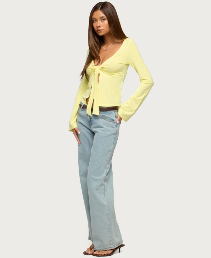 Women's Scarlette Tie Front Top