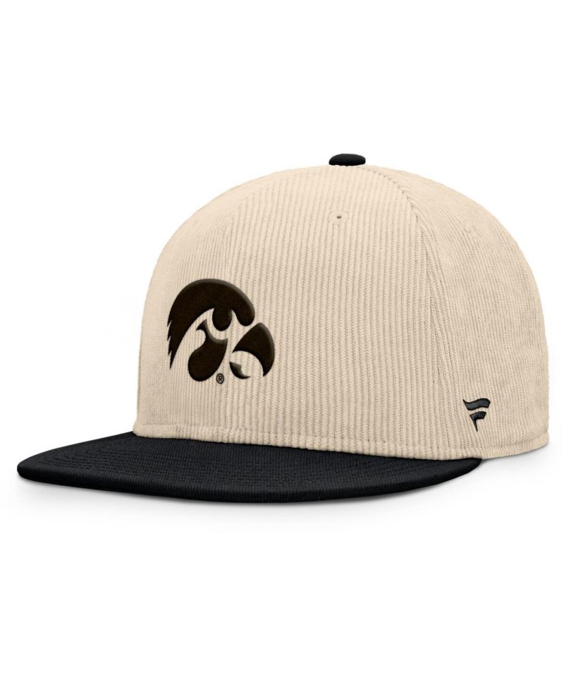 Men's Tan Iowa Hawkeyes Catcher Snapback Hat