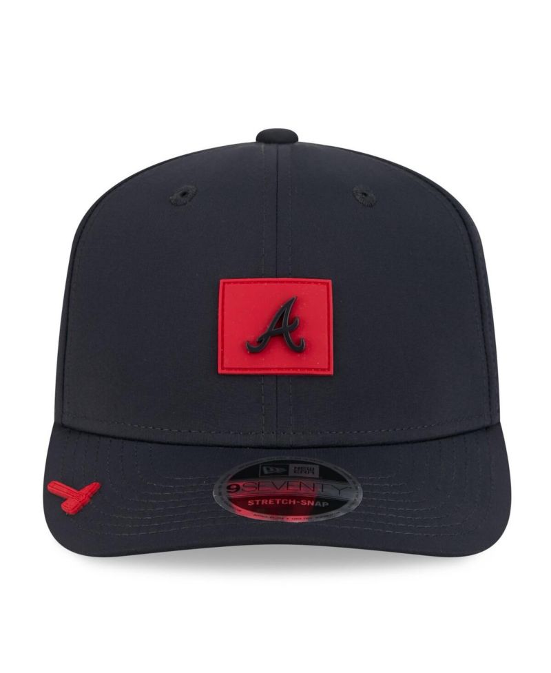 Men's Navy Atlanta Braves 2026 Clubhouse 9SEVENTY Adjustable Hat