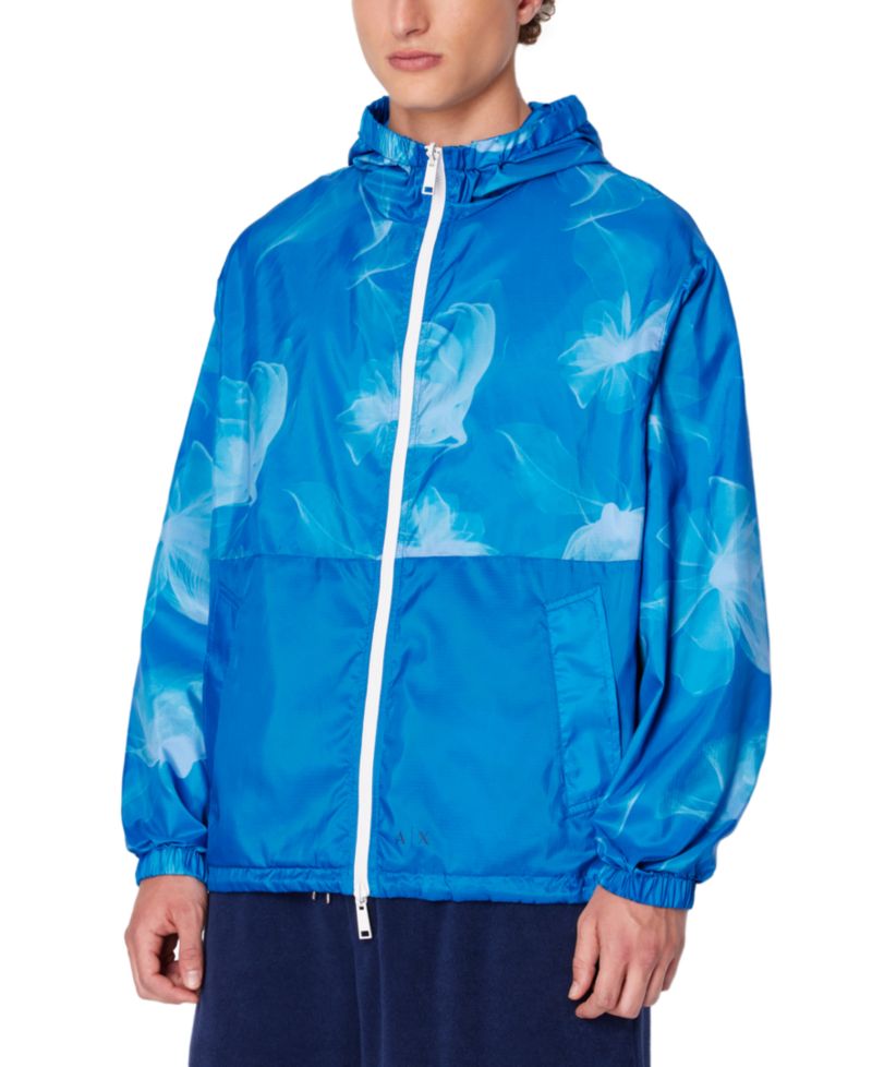 Men's Floral Blouson Jacket