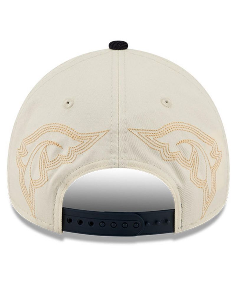 Men's Stone Atlanta Braves Western Stitch 9FORTY A-Frame Adjustable Hat