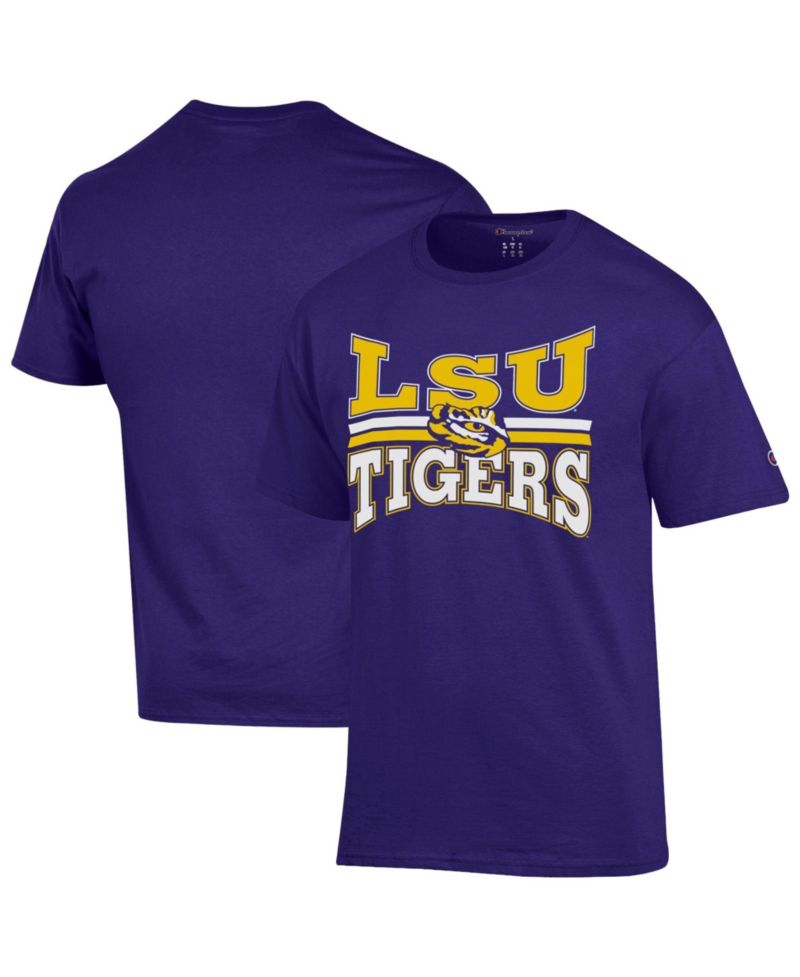 Men's Purple LSU Tigers Team Zoom T-Shirt