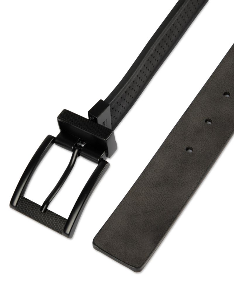 Men's Reversible Perforated Harne Belt