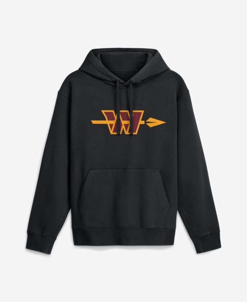 Men's Jayden Daniels Black Washington Commanders Name & Number Hoodie