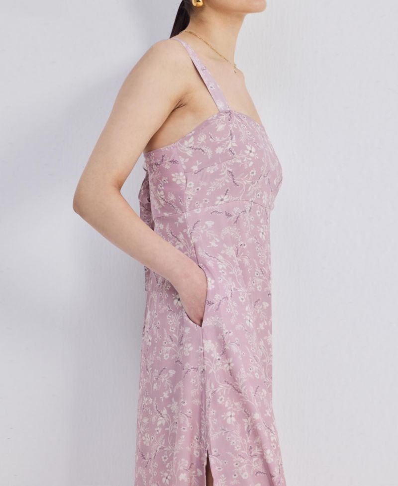 Women's Perfect Floral Maxi with Tapered Straps