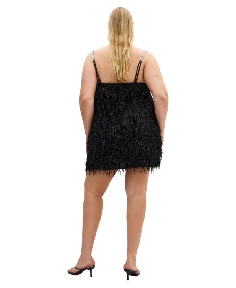 Women's Plus Size Faith Party Mini Dress