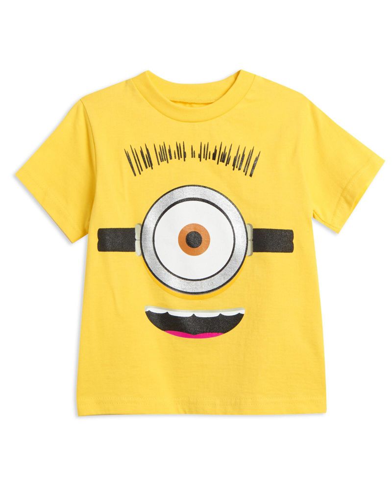 Toddler Boys Minions T-Shirt and Shorts Outfit Set to