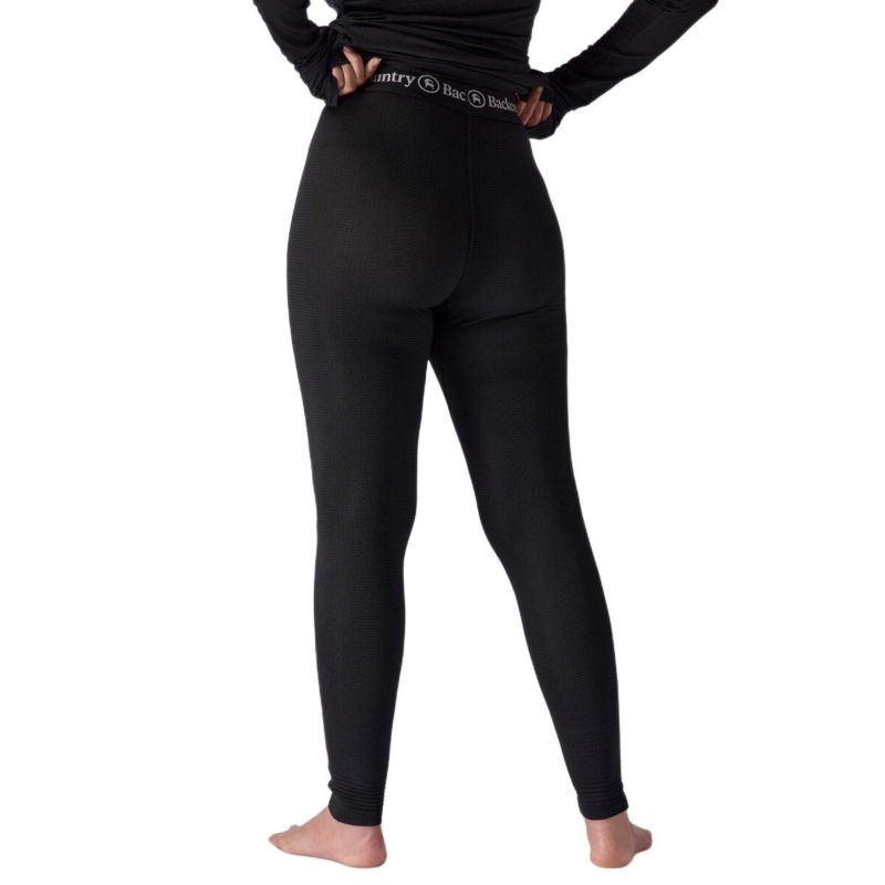 Women's BGA Pines Microgrid Ultra-Lt Baselayer Bottom Lightweight Long Underwear Bottoms