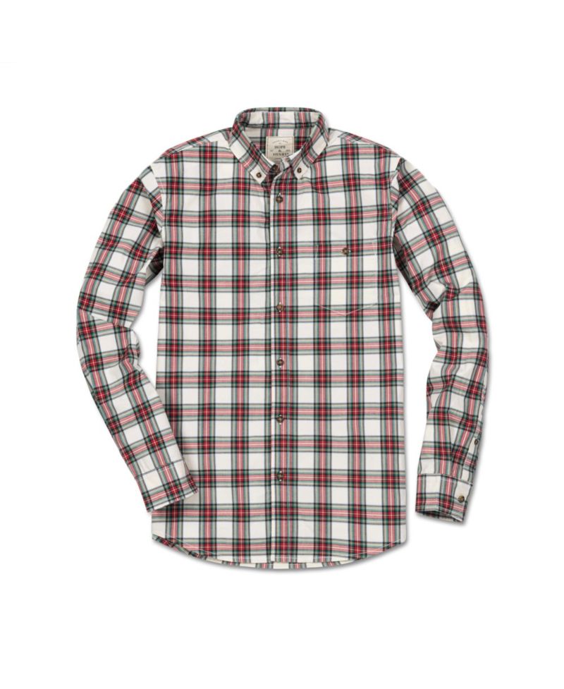 Men's Hope and Henry Organic Cotton Long Sleeve Stretch Poplin Button Down Shirt