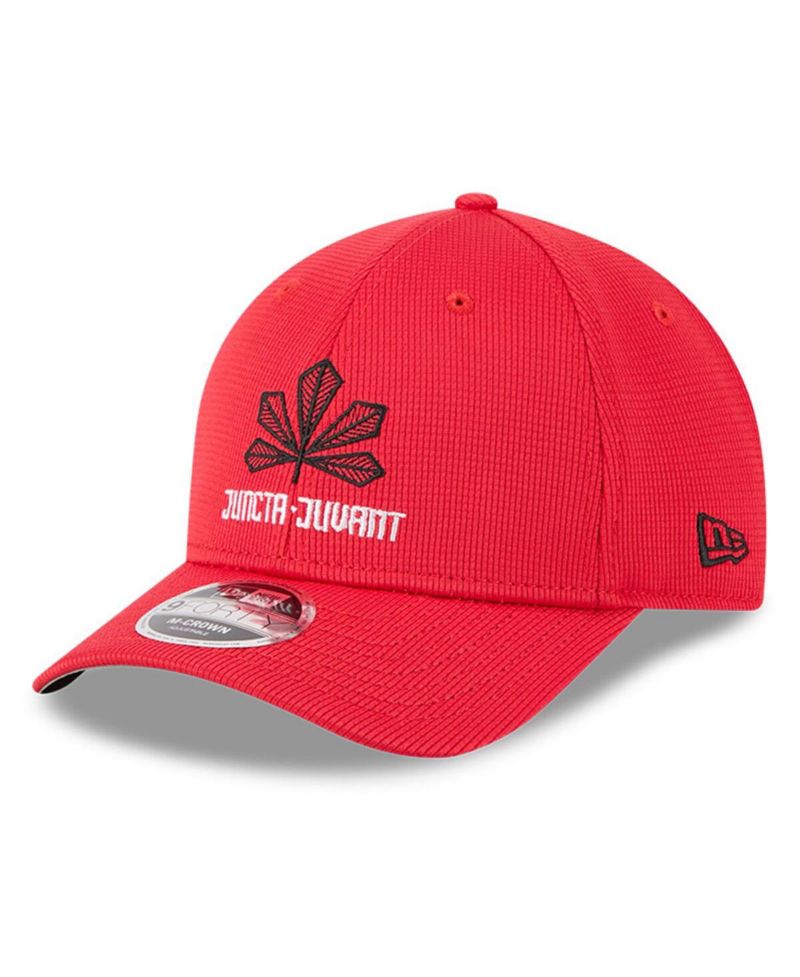 Men's Red Cincinnati Reds City Connect Batting Practice 9FORTY M-Crown Adjustable Hat