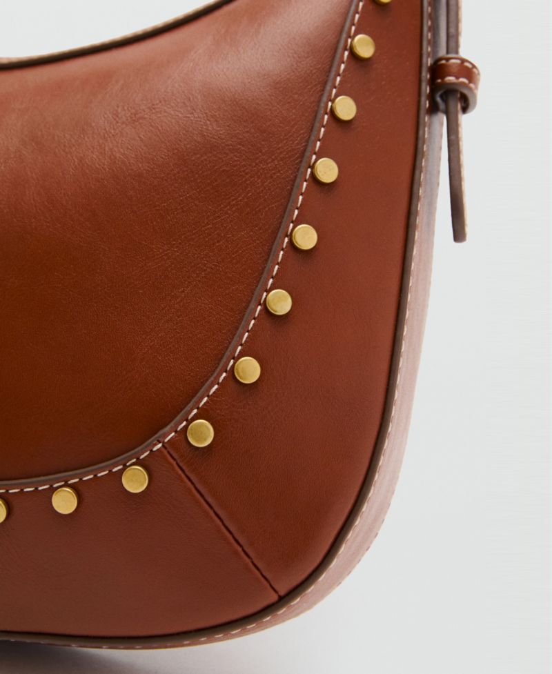 Women's Small Studded Shoulder Bag