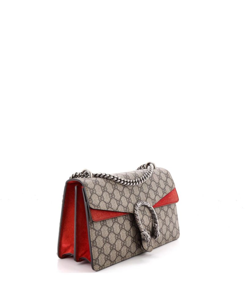 Small Dionysus Coated Canvas Shoulder Bag