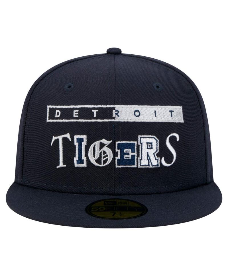 Men's Navy Detroit Tigers Ransom 59FIFTY Fitted Hat