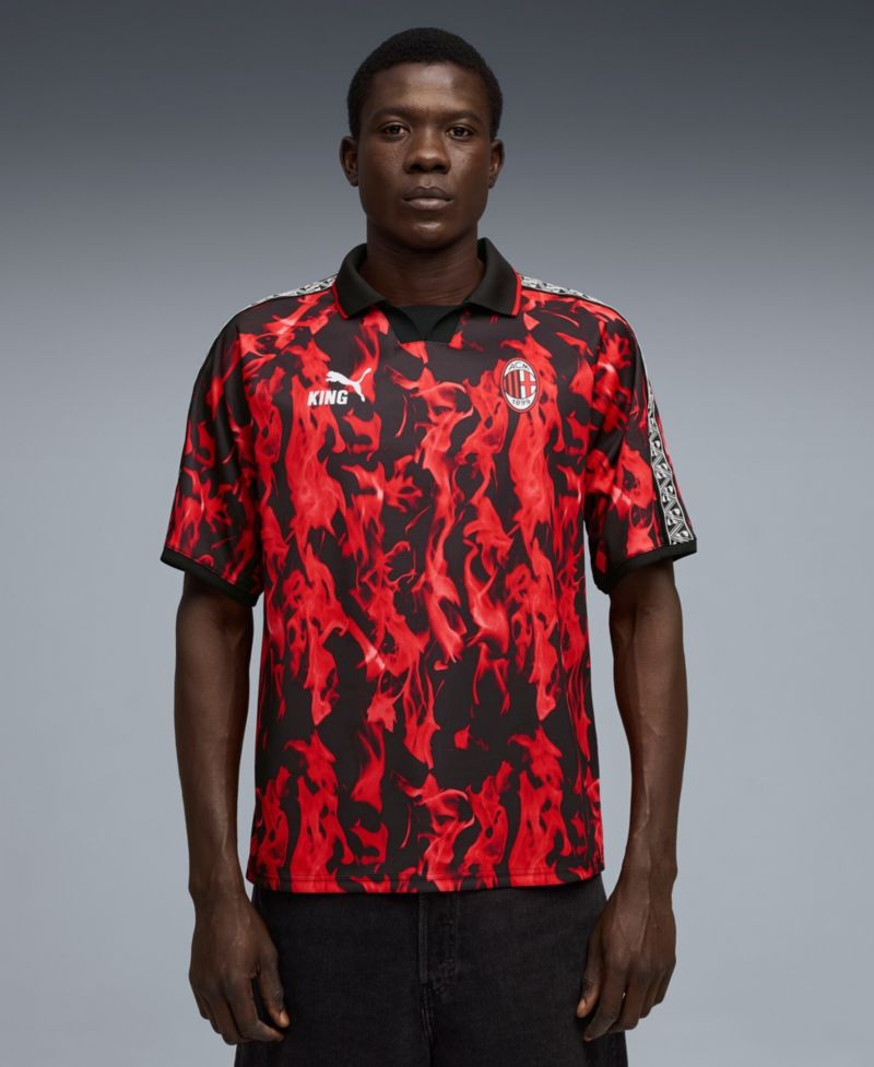 Men's Red AC Milan King Retro Jersey