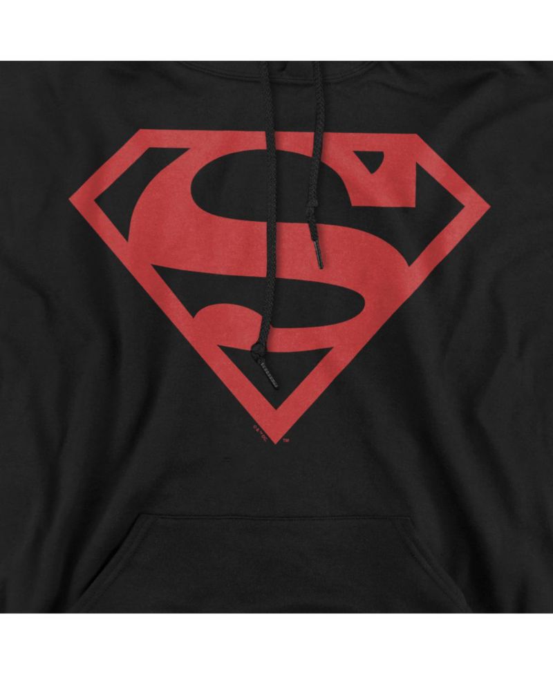 Men's Shield Graphic Long-Sleeve Pull-Over Hoodie