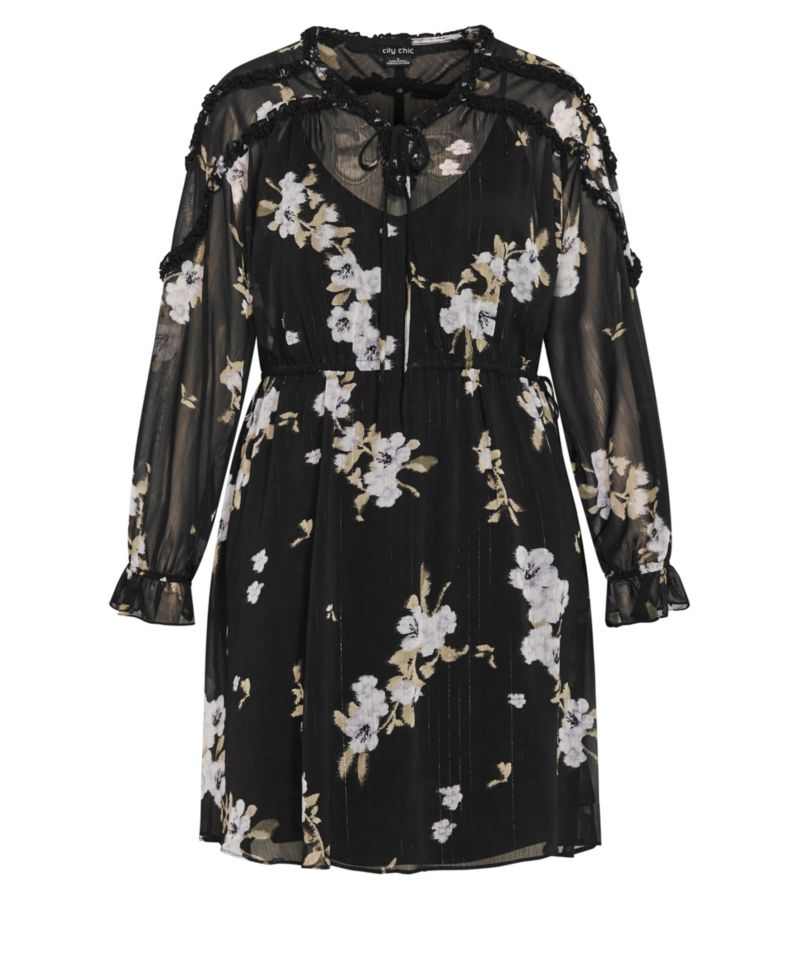 Plus Size Amira Print Dress