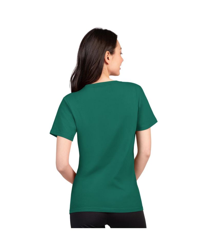 Women's Green New York Jets Super-Slim Lightweight Winning Crew T-Shirt
