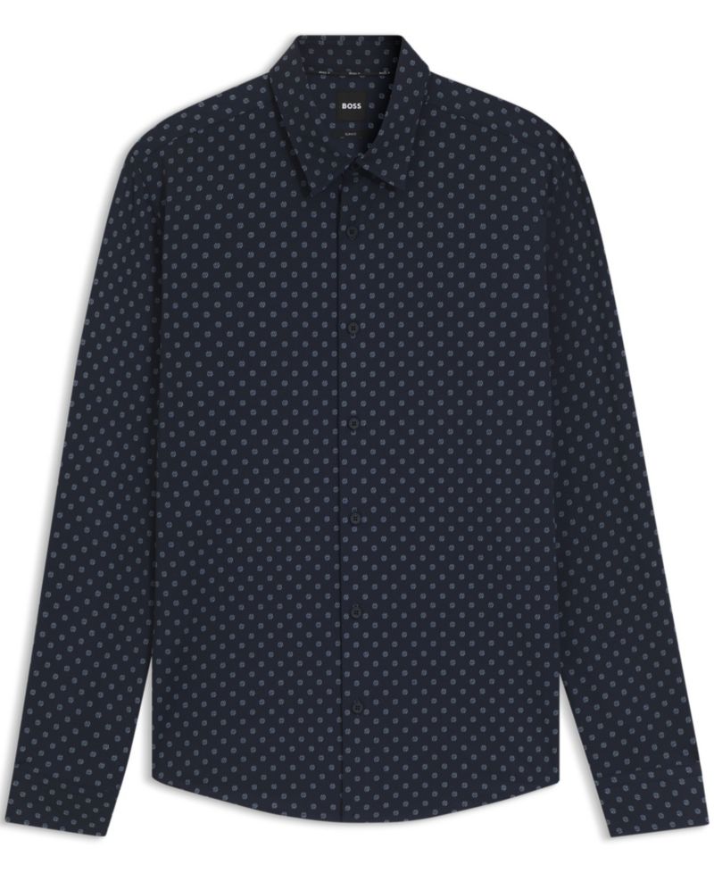 Men's Performance Slim-Fit Dress Shirt