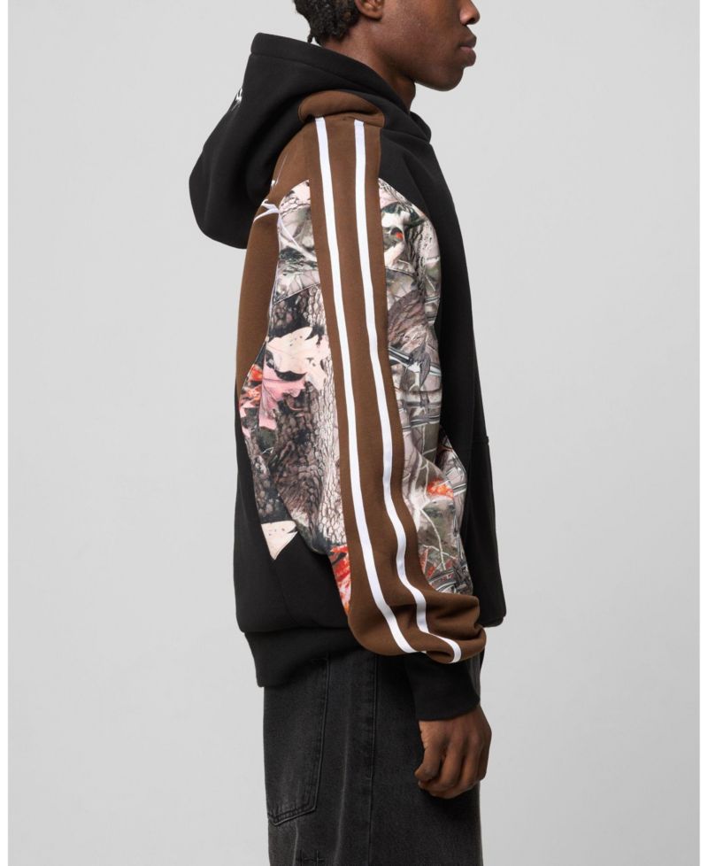Men's Hunter Patchwork Hoodie