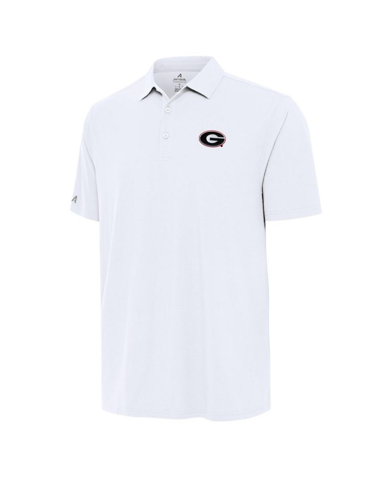Men's White Georgia Bulldogs Era Polo Shirt