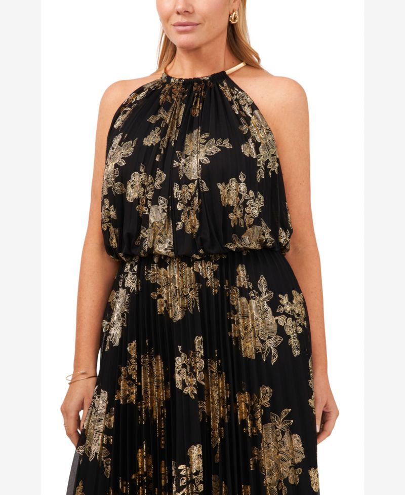 Plus Size Floral-Print Dress
