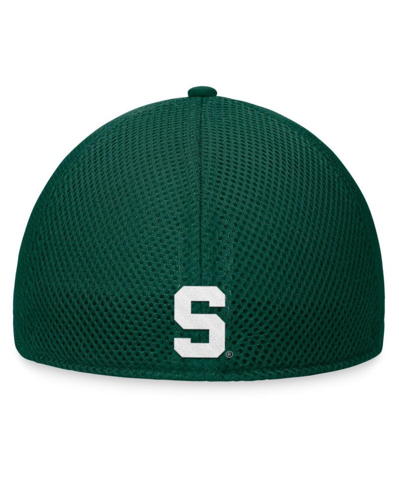 Men's Green Michigan State Spartans Spacer Flex Hat