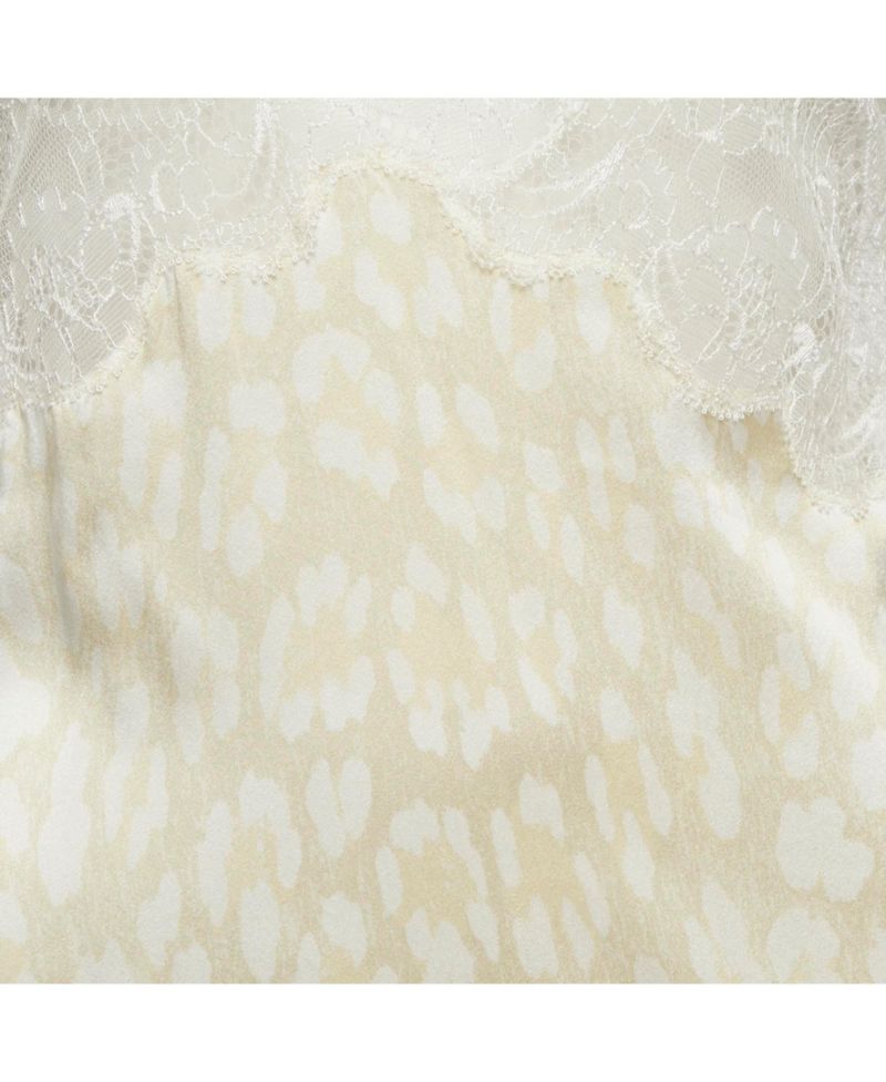 Women's Baroque Silk Lace Trim Camisole