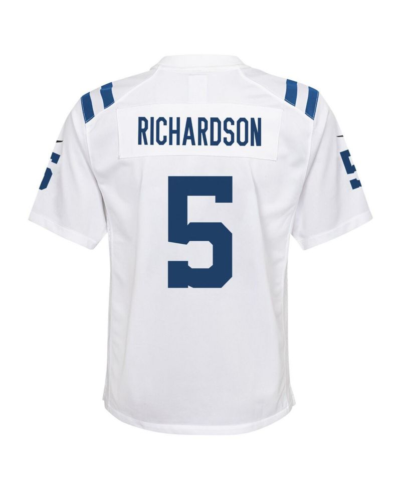 Big Boys and Girls Anthony Richardson White Indianapolis Colts Player Game Jersey