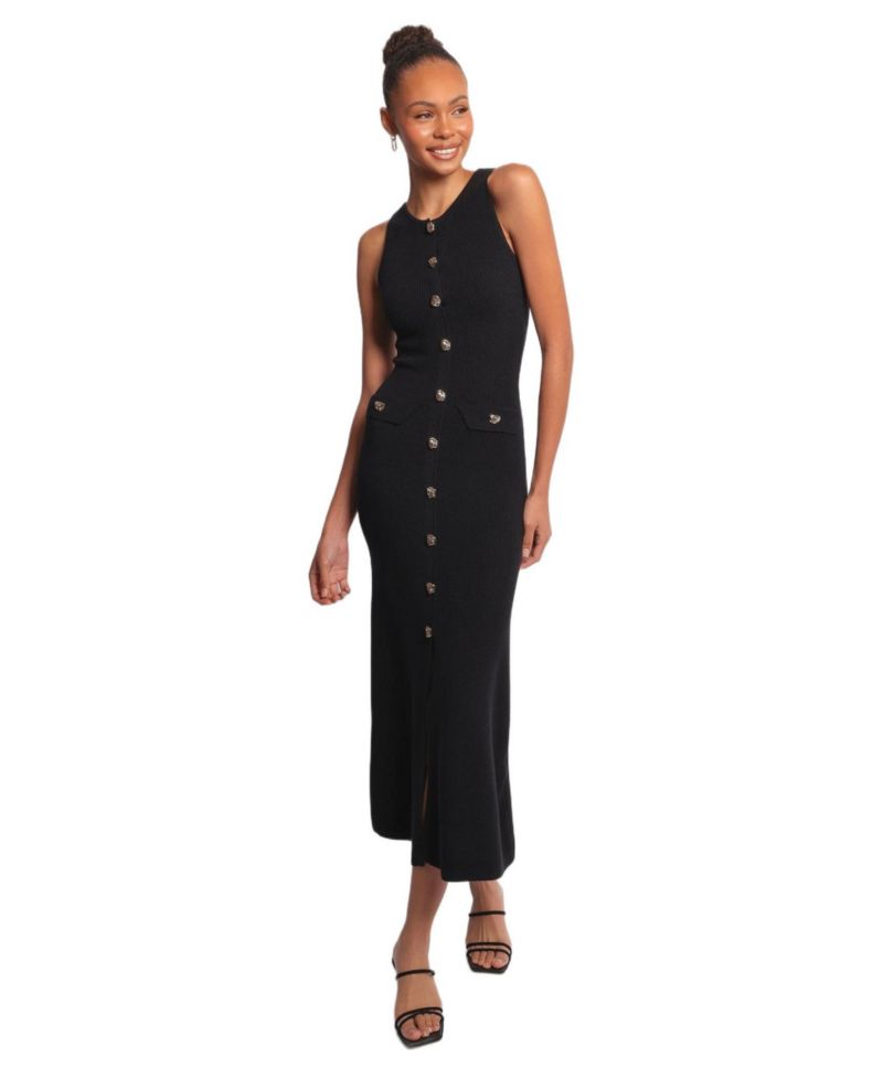 Women's Aspen Button Up Knit Dress