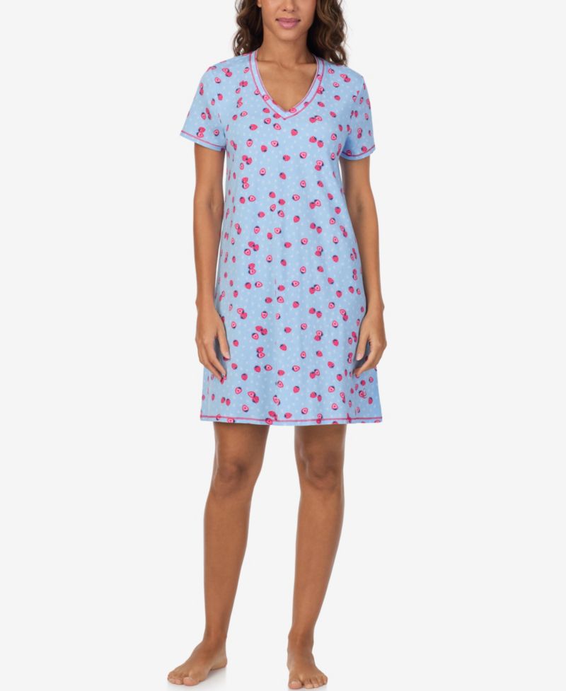 Women's Short-Sleeve Jersey Sleepshirt