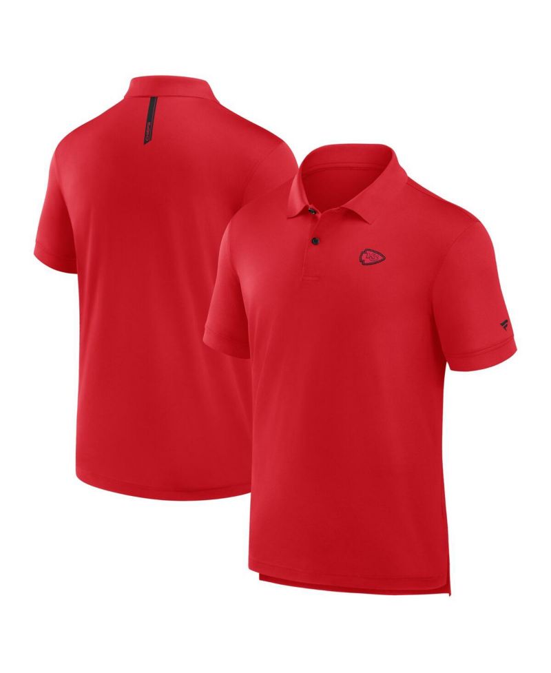 Men's Red Kansas City Chiefs Front Office Move Mono Polo Shirt