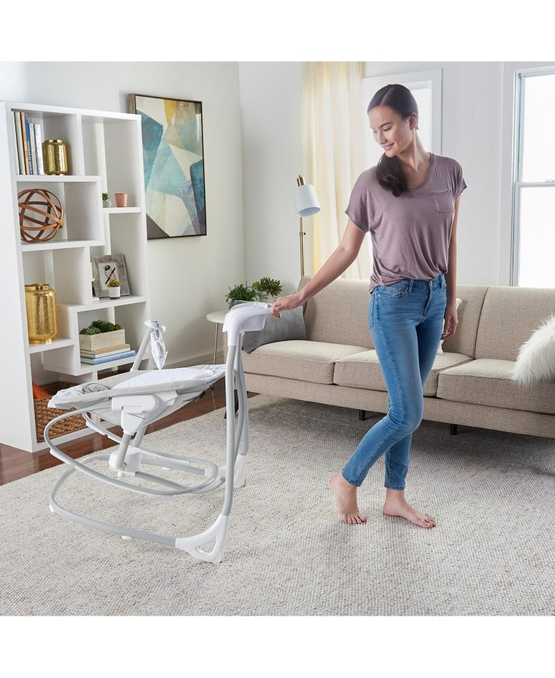 SimpleComfort™ Compact Soothing Swing Rocker™ - Raylan™