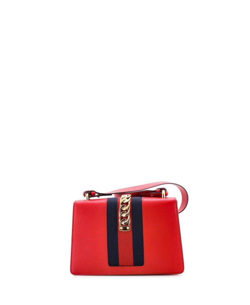 Small Sylvie Shoulder Bag Leather